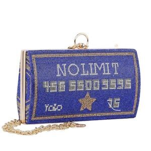 Cute Rhinestone Evening Clutch Bag